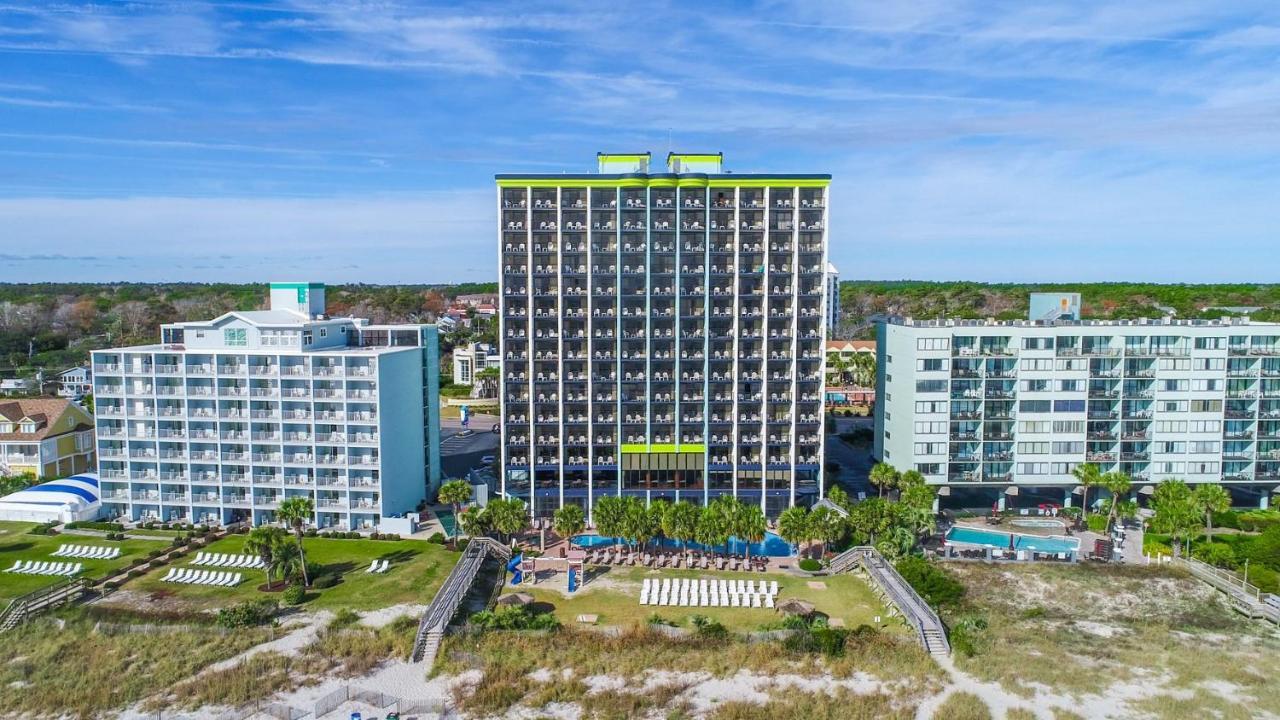 Ocean View King Suite Monterey Bay 1411 Sleeps 7 Guests Myrtle Beach Exterior foto