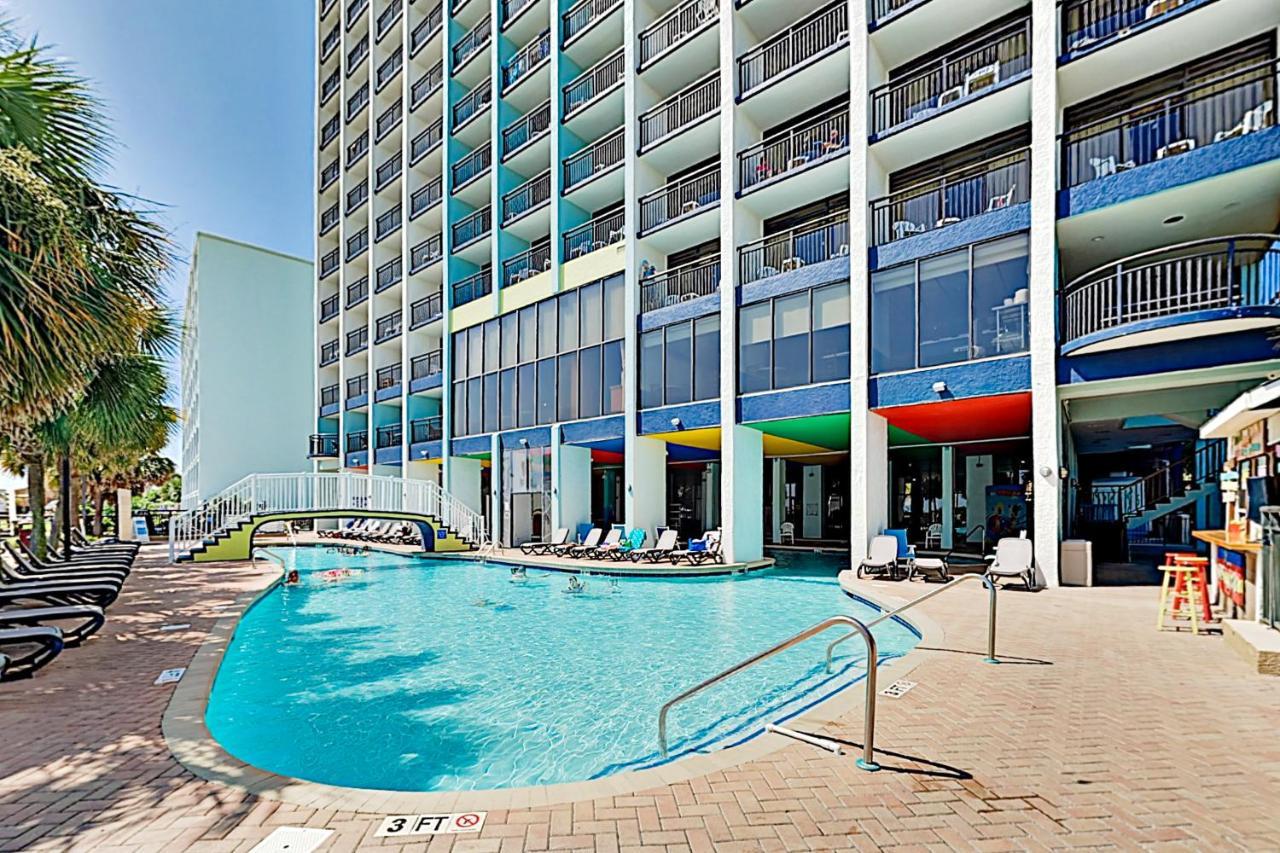 Ocean View King Suite Monterey Bay 1411 Sleeps 7 Guests Myrtle Beach Exterior foto