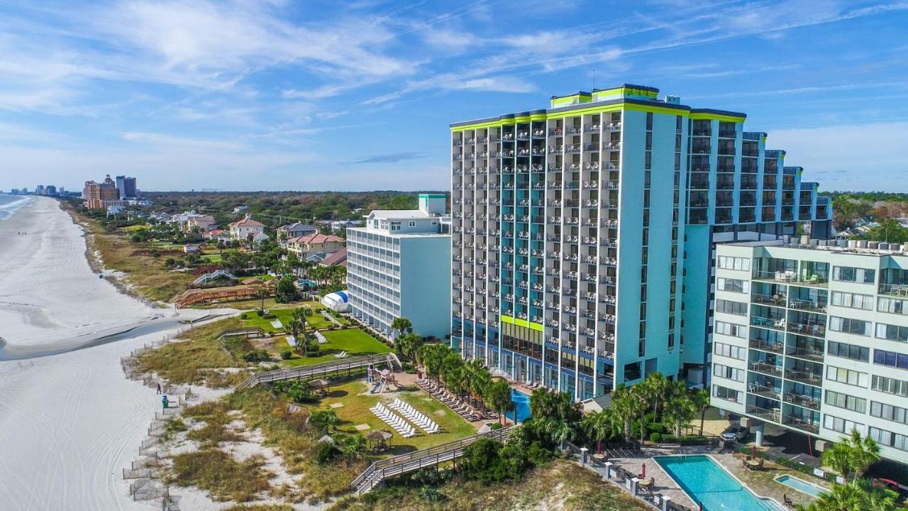 Ocean View King Suite Monterey Bay 1411 Sleeps 7 Guests Myrtle Beach Exterior foto