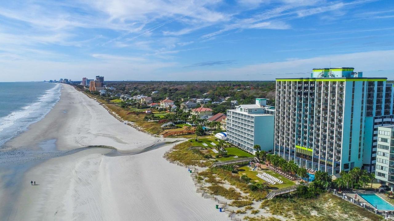 Ocean View King Suite Monterey Bay 1411 Sleeps 7 Guests Myrtle Beach Exterior foto